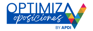 Logo Optimiza oposiciones by Apdi